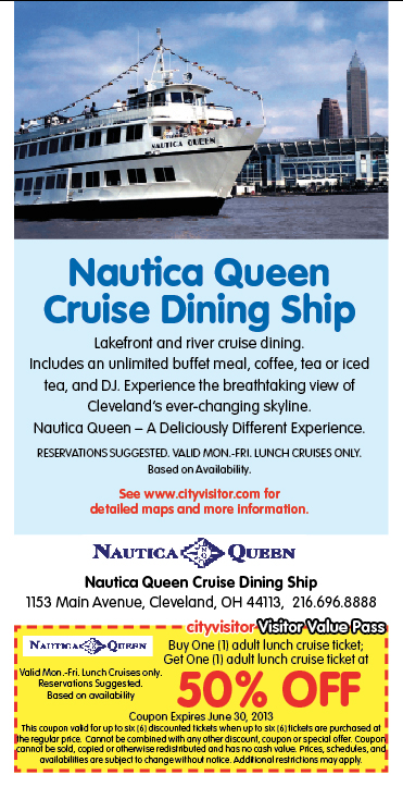 Nautica Queen Visitor Value Pass coupon